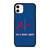 ATLANTA BRAVES NIKE MLB BASEBALL iPhone 11 Case Cover