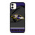 BALTIMORE RAVENS NFL TEAM iPhone 11 Case Cover