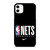 BROOKLYN NETS NBA BASKETBALL LOGO iPhone 11 Case Cover