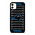 CAROLINA PANTHERS FOOTBALL FIELD iPhone 11 Case Cover