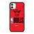CHICAGO BULLS NBA BASKETBALL LOGO iPhone 11 Case Cover