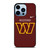 WASHINGTON COMMANDERS NFL FOOTBALL NIKE iPhone 13 Pro Max Case Cover