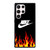 NIKE SWOOSH IN FLAMES Samsung Galaxy S23 Ultra Case Cover