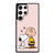 SNOOPY CHARLIE BROWN LOVE Samsung Galaxy S23 Ultra Case Cover