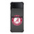 ALABAMA CRIMSON TIDE FOOTBALL METAL Samsung Galaxy Z Flip 4 Case Cover