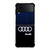 AUDI CAR BLUE Samsung Galaxy Z Flip 4 Case Cover