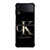 CALVIN KLEIN METAL LOGO Samsung Galaxy Z Flip 4 Case Cover