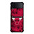 CHICAGO BULLS BASKETBALL NBA FIRE Samsung Galaxy Z Flip 4 Case Cover