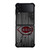 CINCINNATI REDS BASEBALL MLB WOOD LOGO Samsung Galaxy Z Flip 4 Case Cover