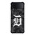 DETROIT TIGERS BASEBALL BLACK CAMO Samsung Galaxy Z Flip 4 Case Cover