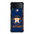 HOUSTON ASTROS MLB LOGO Samsung Galaxy Z Flip 4 Case Cover