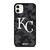 KANSAS CITY ROYALS BASEBALL BLACK CAMO iPhone 11 Case Cover