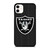 LAS VEGAS RAIDERS FOOTBALL TEXT iPhone 11 Case Cover