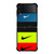 NIKE SWOOSH STRIPE COLORS Samsung Galaxy Z Flip 4 Case Cover