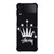STUSSY FUZZY REGAL CROWN Samsung Galaxy Z Flip 4 Case Cover