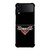 VICTORY MOTORCYCLES USA BLACK Samsung Galaxy Z Flip 4 Case Cover