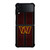 WASHINGTON COMMANDERS NFL METAL STRIPE Samsung Galaxy Z Flip 4 Case Cover