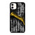 METALLICA AMERICA ROCK BAND iPhone 11 Case Cover