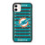 MIAMI DOLPHINS FOOTBALL FIELD iPhone 11 Case Cover