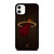 MIAMI HEAT BASKETBALL COURT NBA iPhone 11 Case Cover