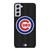 CHICAGO CUBS BASEBALL BLACK Samsung Galaxy S21 FE Case Cover