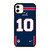 NEW ENGLAND PATROTS MAC JONES 10 NFL NIKE iPhone 11 Case Cover