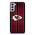KANSAS CITY CHIEFS NFL METAL STRIPE Samsung Galaxy S21 FE Case Cover