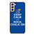 KEEP CALM AND ROCK CHALK KANSAS JAYHAWKS Samsung Galaxy S21 FE Case Cover