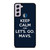 LETS GO DALLAS MAVERICKS NBA BASKETBALL Samsung Galaxy S21 FE Case Cover
