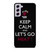 LETS GO MIAMI HEAT NBA BASKETBALL 2 Samsung Galaxy S21 FE Case Cover