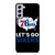 LETS GO PHILADELPHIA 76ERS NBA BASKETBALL 2 Samsung Galaxy S21 FE Case Cover