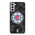 LOS ANGELES CLIPPERS BLACK CAMO Samsung Galaxy S21 FE Case Cover
