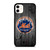 NEW YORK METS BASEBALL MLB WOOD LOGO iPhone 11 Case Cover