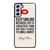 MARILYN MONROE QUOTES Samsung Galaxy S21 FE Case Cover