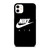 NIKE AIR SWOOSH LOGO iPhone 11 Case Cover