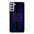 NEW YORK GIANTS NFL METAL STRIPE Samsung Galaxy S21 FE Case Cover