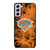 NEW YORK KNICKS BASKETBALL NBA FIRE Samsung Galaxy S21 FE Case Cover