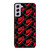 NIKE BOX BLACK PATTERN Samsung Galaxy S21 FE Case Cover