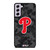 PHILADELPHIA PHILLIES BASEBALL BLACK CAMO Samsung Galaxy S21 FE Case Cover