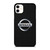 NISSAN AUTOMOBILE CARBON FIBER iPhone 11 Case Cover