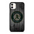 OAKLAND ATHLETICS BASEBALL MLB WOOD LOGO iPhone 11 Case Cover
