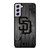 SAN DIEGO PADRES BASEBALL MLB WOOD LOGO Samsung Galaxy S21 FE Case Cover