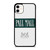 PALL MALL CIGARETTES WHITE iPhone 11 Case Cover PALL MALL CIGARETTES WHITE iPhone 11 Case Cover