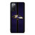 BALTIMORE RAVENS NFL METAL STRIPE Samsung Galaxy S20 FE Case Cover