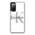 CALVIN KLEIN WHITE LOGO Samsung Galaxy S20 FE Case Cover