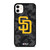 SAN DIEGO PADRES BASEBALL BLACK CAMO iPhone 11 Case Cover