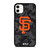 SAN FRANCISCO GIANTS BASEBALL BLACK CAMO iPhone 11 Case Cover