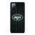 NEW YORK JETS NFL METAL STRIPE Samsung Galaxy S20 FE Case Cover