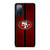 SAN FRANCISCO 49ERS NFL METAL STRIPE Samsung Galaxy S20 FE Case Cover