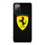 SCUDERIA FERRARI CARBON FIBER Samsung Galaxy S20 FE Case Cover